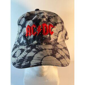 AC/DC Rock n Roll Metal Music Tie-Dye Cap Hat Mens READ
